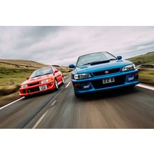 Subaru_1998_Impreza_22B 6 Poster Canvas Movie Film Print A0 A1 A2 A3 A4 A5 A6 Ar