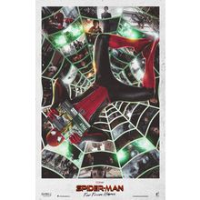 Spider Man Far From Home 35 Poster Canvas Movie Film Print A0 A1 A2 A3 A4 A5 A6
