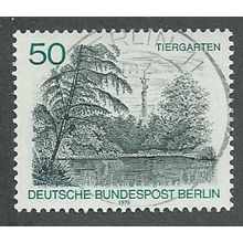 BERLIN - 1976 50pf 'BERLIN VIEWS - TIERGARTEN ' FINE USED (EBID42-354)