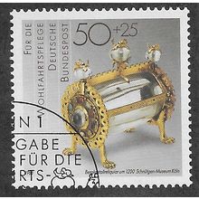 GER 1988 50pf+ 25 'PRECIOUS METALWORK' FINE USED (EBID54-082)