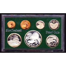 1980 New Zealand Proof Coin Set Fantail