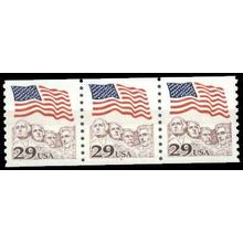 2523 29c U.S. Flag Very Fine MNH PNC 4/3 W1564