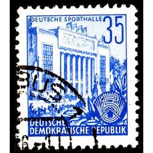 Germany 1953 DDR Five Year Plan 35Pfg Used. Stamp no K. Wolf