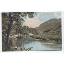 High Tor Miller's Dale Nr Buxton Derbyshire Postcard