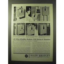 1964 Allen-Bradley Ad - Bulletin 709 Series K Starters
