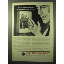1964 Allen-Bradley Ad - Bulletin 709 Motor Starter