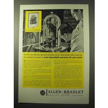 1964 Allen-Bradley Ad - Bulletin 709 Series K Starter