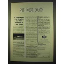 1963 Union Carbide UCAR 101 Ad - New Silicone