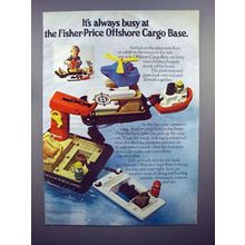 1979 Fisher-Price Offshore Cargo Base Toy Ad!