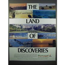 1989 Portugal Tourism Ad - The Land of Discoveries