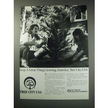 1991 The National Arbor Day Foundation Ad - Keep a great thing growing America