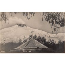 Mount Etna Character Real Photo Postcard