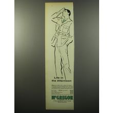 1955 McGregor Sportswear Ad - Life in the Afternoon