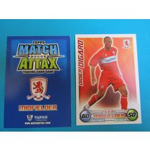 Didier Digard - Middlesbrough - Match Attax 2008/09 Football Card