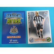 Damien Duff - Newcastle United - Match Attax 2008/09 Football Card