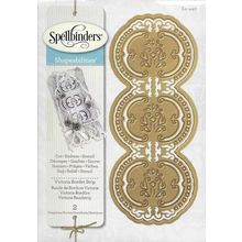 Spellbinders. Victoria Border Strip Die Set. Die Cutting Cardmaking Scrapbooking