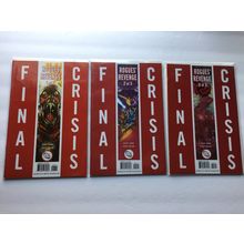 2008 DC Comics Final Crisis: Rogues' Revenge #1 #2 & #3 Set