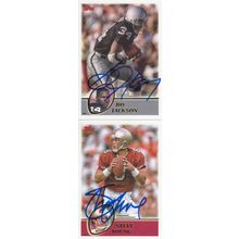 BO JACKSON & STEVE YOUNG AUTOGRAPH 2024 RAIDERS & 49ERS HOF SUPR BOWL CHAMPIONS