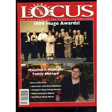 LOCUS MAGAZINE "1999 HUGO AWARD WINNERS Cover issue #465 KATIE WAITMAN EXC