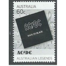AUS 2013 60c 'AUSTRALIAN LEGENDS- AC/DC' FINE USED (EBID37-841)