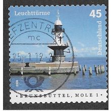 GER 2005 55c (S/A) 'LIGHTHOUSES -BRUNSBUETTEL MOLE I' FINE USED (EBID 60-301)