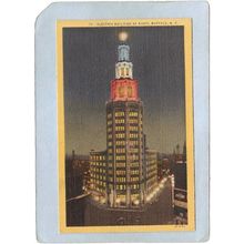 New York Buffalo Electric Building At Night ny_box4X1~2697