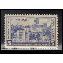 789 5c West Point Fine MNH O7224