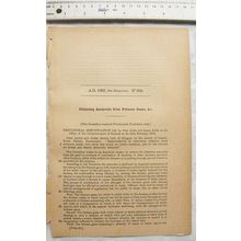 1882 Patent No. 829 Ammonia from Furnace Gases, John & James Addie, Glasgow
