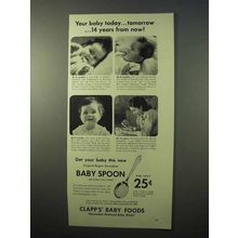 1951 Clapp's Baby Food Ad - 14 Years From Now