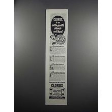 1951 Clorox Bleach Ad - An Extra-Gentle Bleach