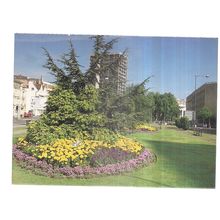 CENTRE GARDENS, BRISTOL unused vintage postcard by St. Peter's Hospice =