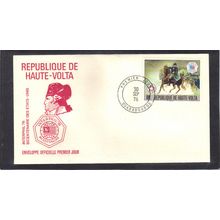 FDC Int'l Upper Volta Honoring USA Bicentennial (Cachet-U/A) CV01130