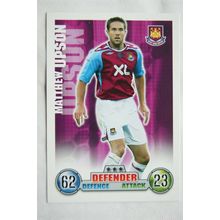 2007/08 Topps Match Attax Trading Card - Matthew Upson, West Ham United