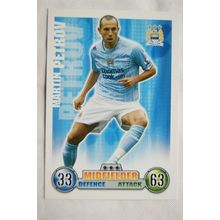 2007/08 Topps Match Attax Trading Card - Martin Petrov, Manchester City