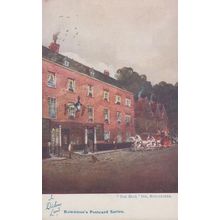 The Bull Inn Rochester Rowntrees Confectioners Old Postcard