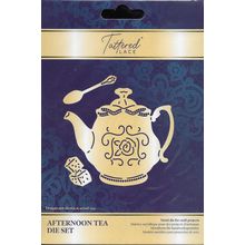 Tattered Lace. Afternoon Tea Die Set. Die Cutting Cardmaking Scrapbooking Crafts