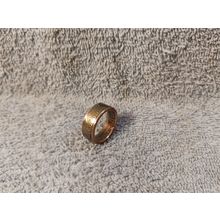 1990 Kennedy Half Dollars size 10 1/2 coin ring handmade mixed metals (A)