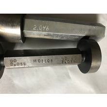 THE PIPE MACHINERY GO NO GO PLUG GAGE NOGO 2.046,2.077,2.059,AA