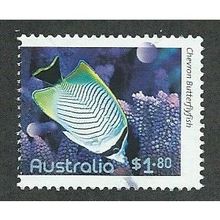 AUS 2010 $1.80 'FISHES OF THE REEF' FINE USED (EBID35-011)