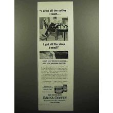 1953 Sanka Coffee Ad