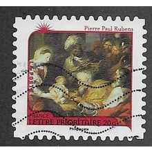 FRA 2011 (60c)(S/A) 'CHRISTMAS - PIERRE PAUL RUBENS' FINE USED (EBID56-639)