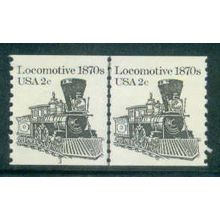 1897A 2c Locomotive Fine MNH Dry Gum CNP Left 3 W0432