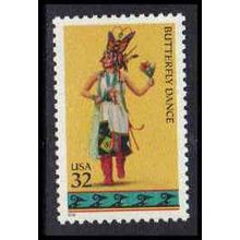3073 32c Butterfly Dance Fine MNH W5267