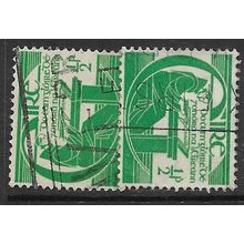 1944 SG 133+133w - fine used (o) - normal + inverted Wmk.