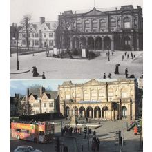 Exhibition Square Painting Art Gallery 2x York Large Postcard s