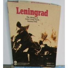 LININGRAD THE ADVANCE OF ARMY GROUP NORTH PUNCHED SPI Avalon Hill 1979