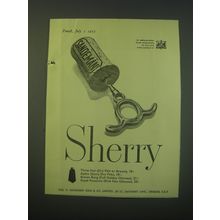 1953 Sandeman Sherry Ad