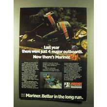 1978 Mariner Outboard Motors Ad - 4 Major Outboards