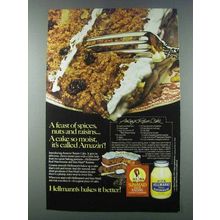 1981 Hellmann's Mayonnaise & Sun-Maid Raisins Ad