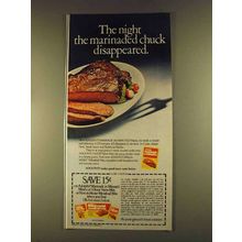 1980 Adolph's Marinade Ad - The Chuck Disappeared